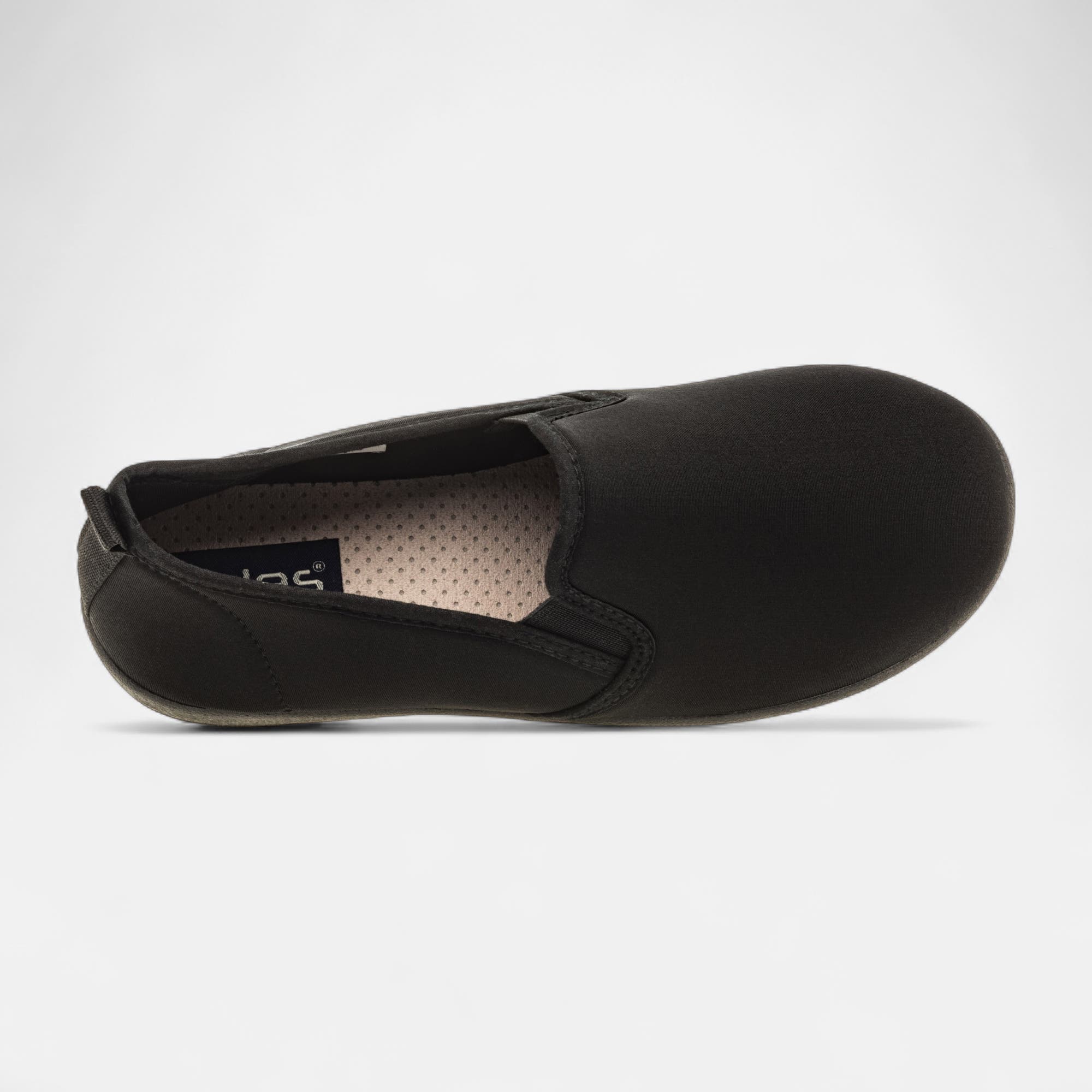 Pantoufles pieds sensibles Femme noir