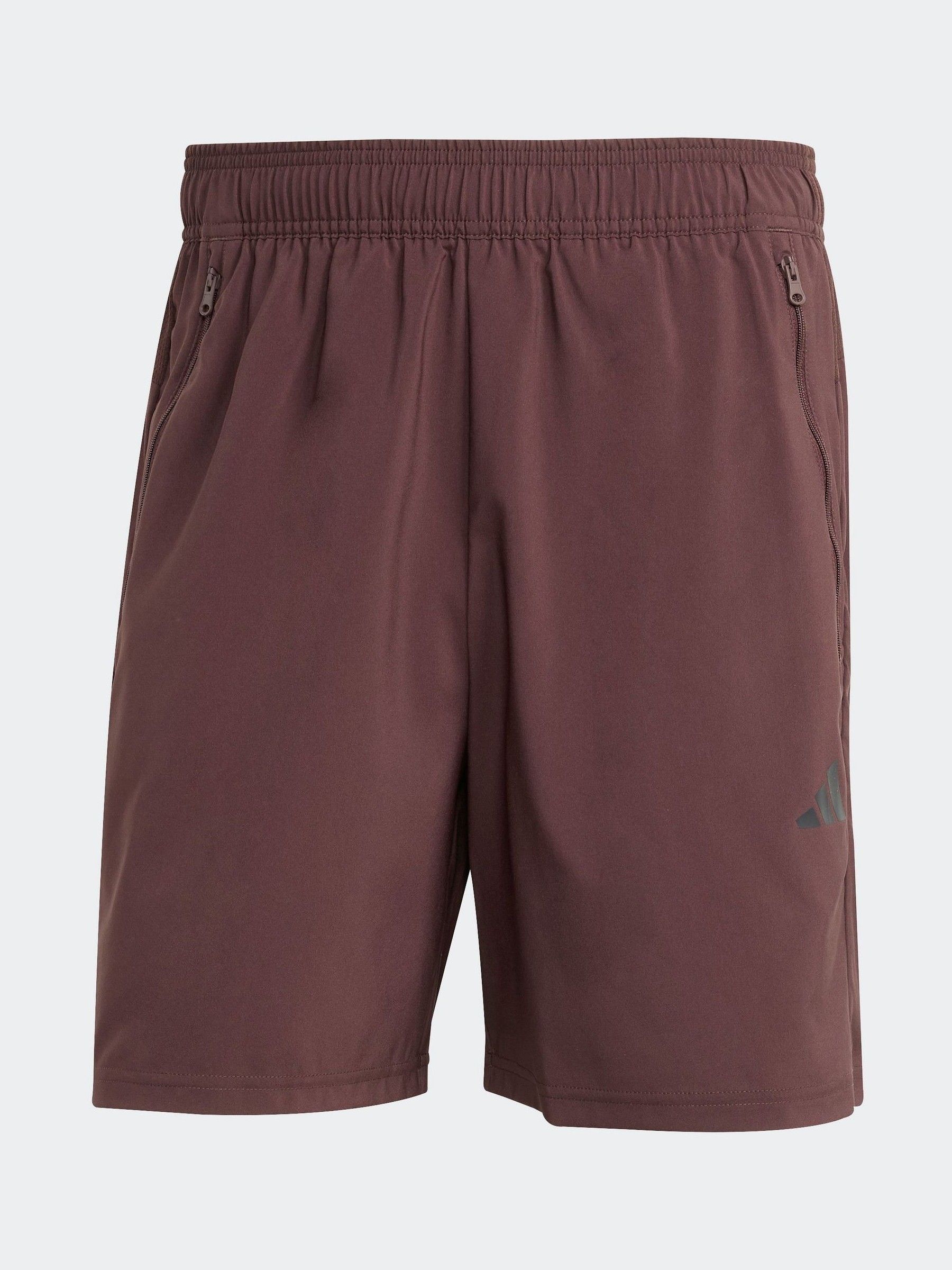 Bruin - adidas Train Essentials geweven trainingsshorts