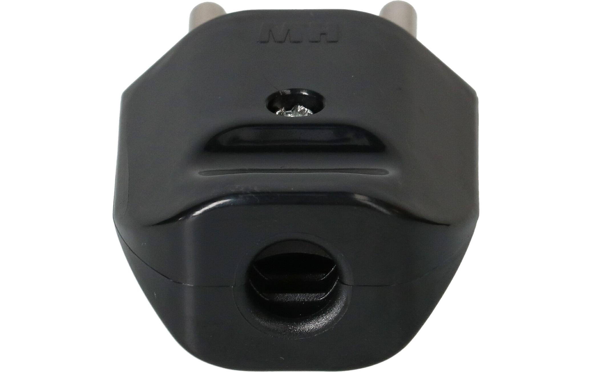 Montagestecker MH T12, Schwarz3-poliger MH 12 Stecker