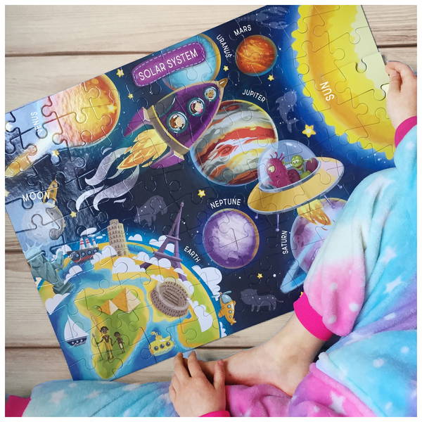 dodododo   Puzzle 100teilig Weltraum