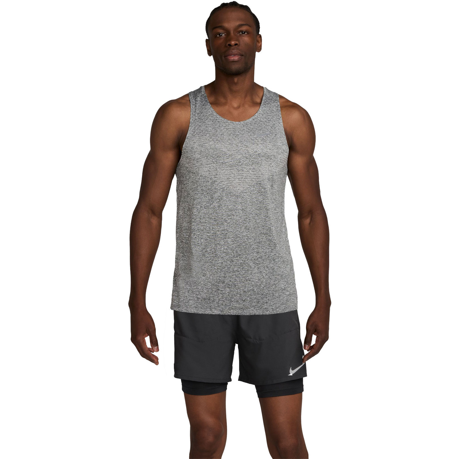 Nike Tank Short 2in1 5'' Set Heren