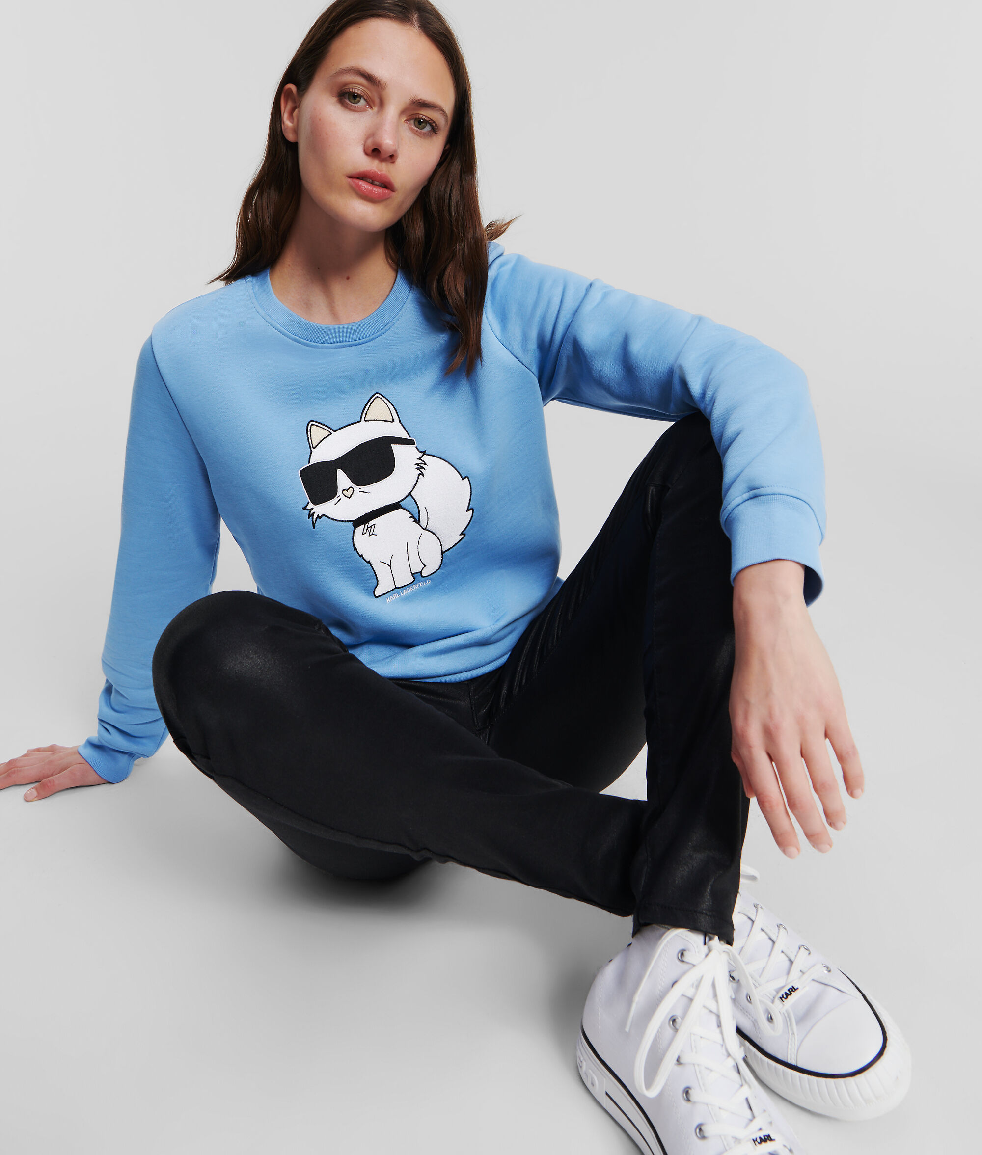 SWEAT-SHIRT CHOUPETTE KARL IKONIK