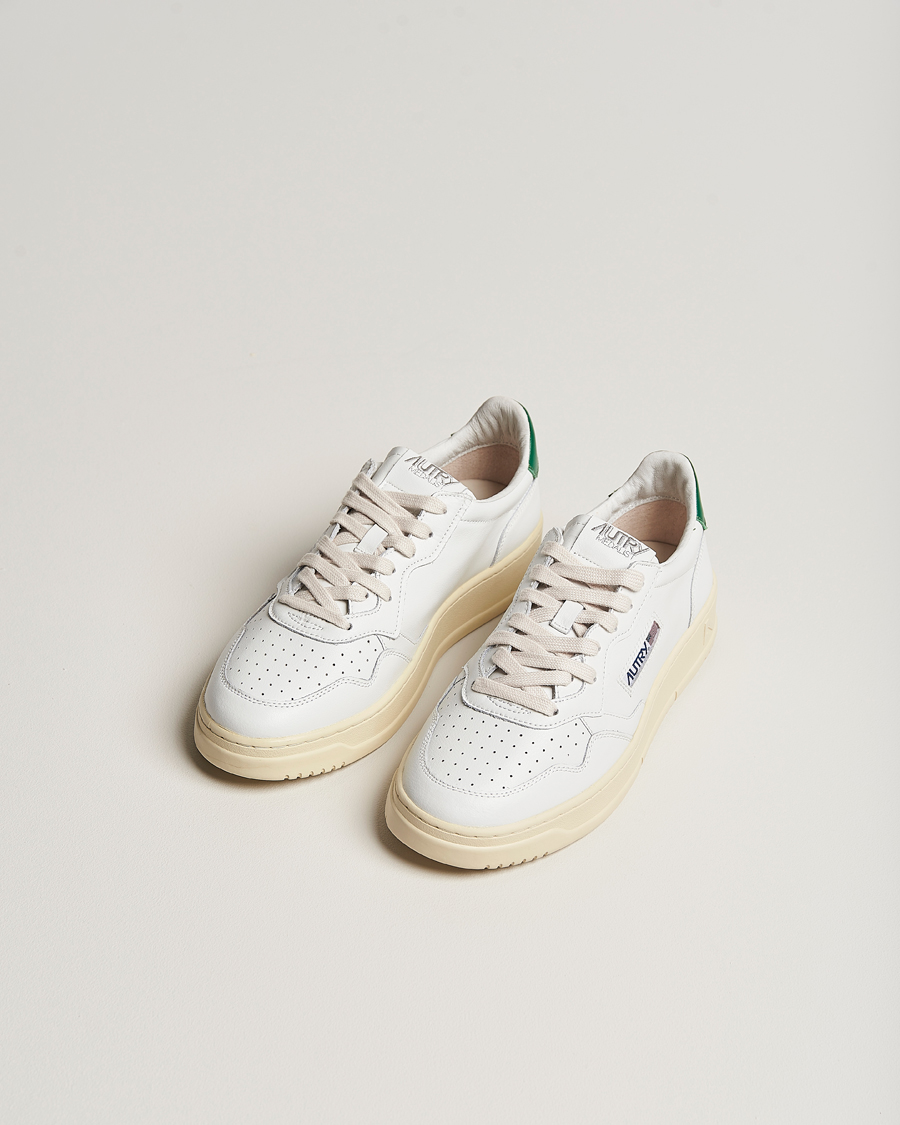 Autry Medalist Low Sneaker White/Green