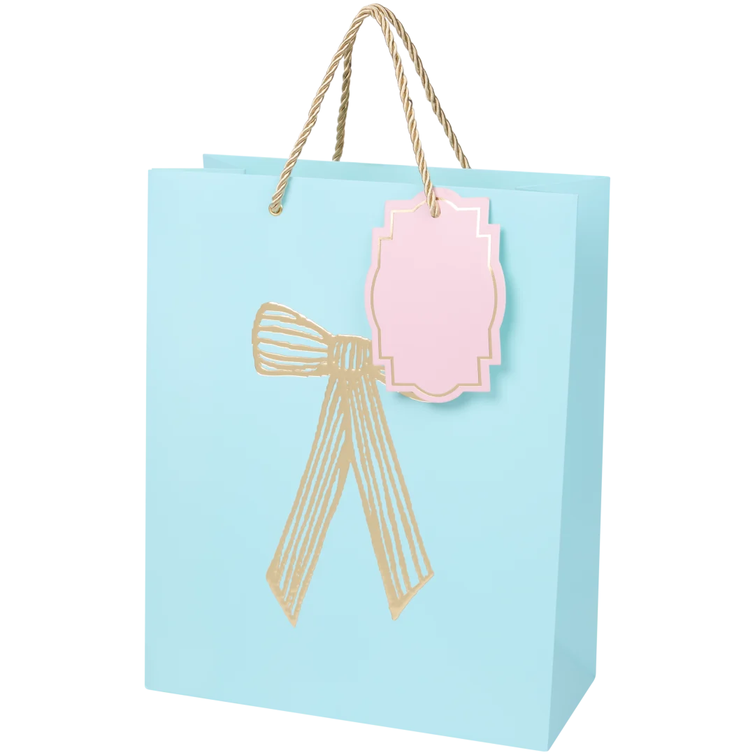 Sac cadeau à motif Avec