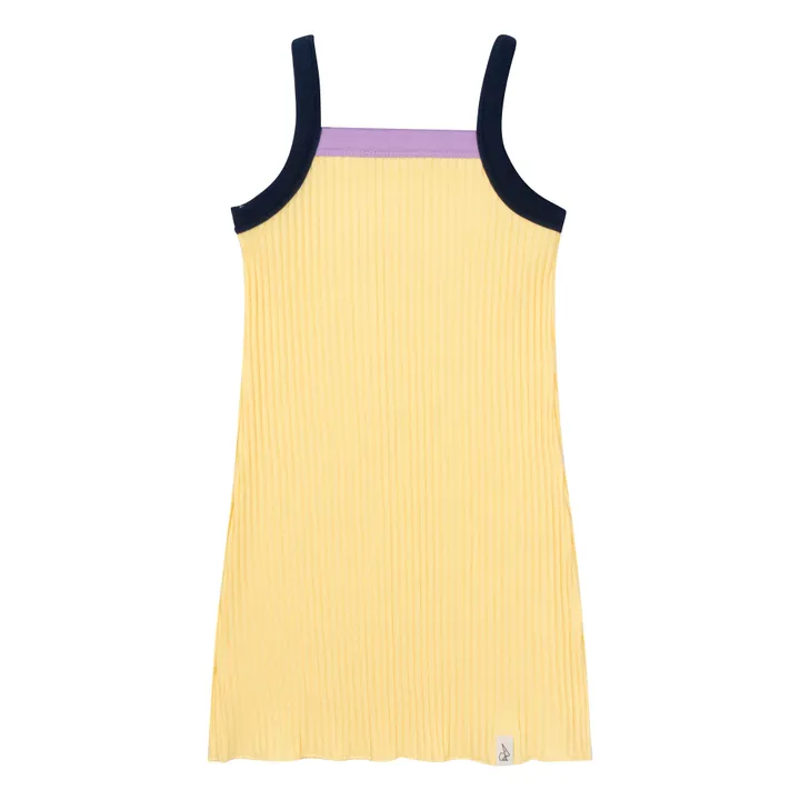 Bonnie & The Gang Robe Solene Coton Bio | Jaune