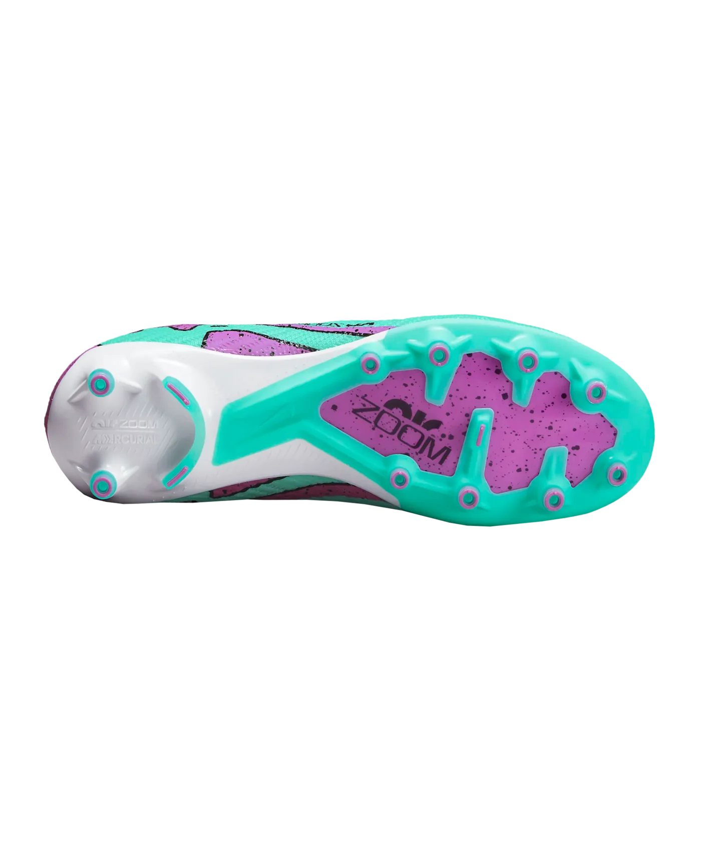 Nike Air Zoom Mercurial Vapor XV Elite AG-Pro Peak Ready Grün Pink Schwarz F300