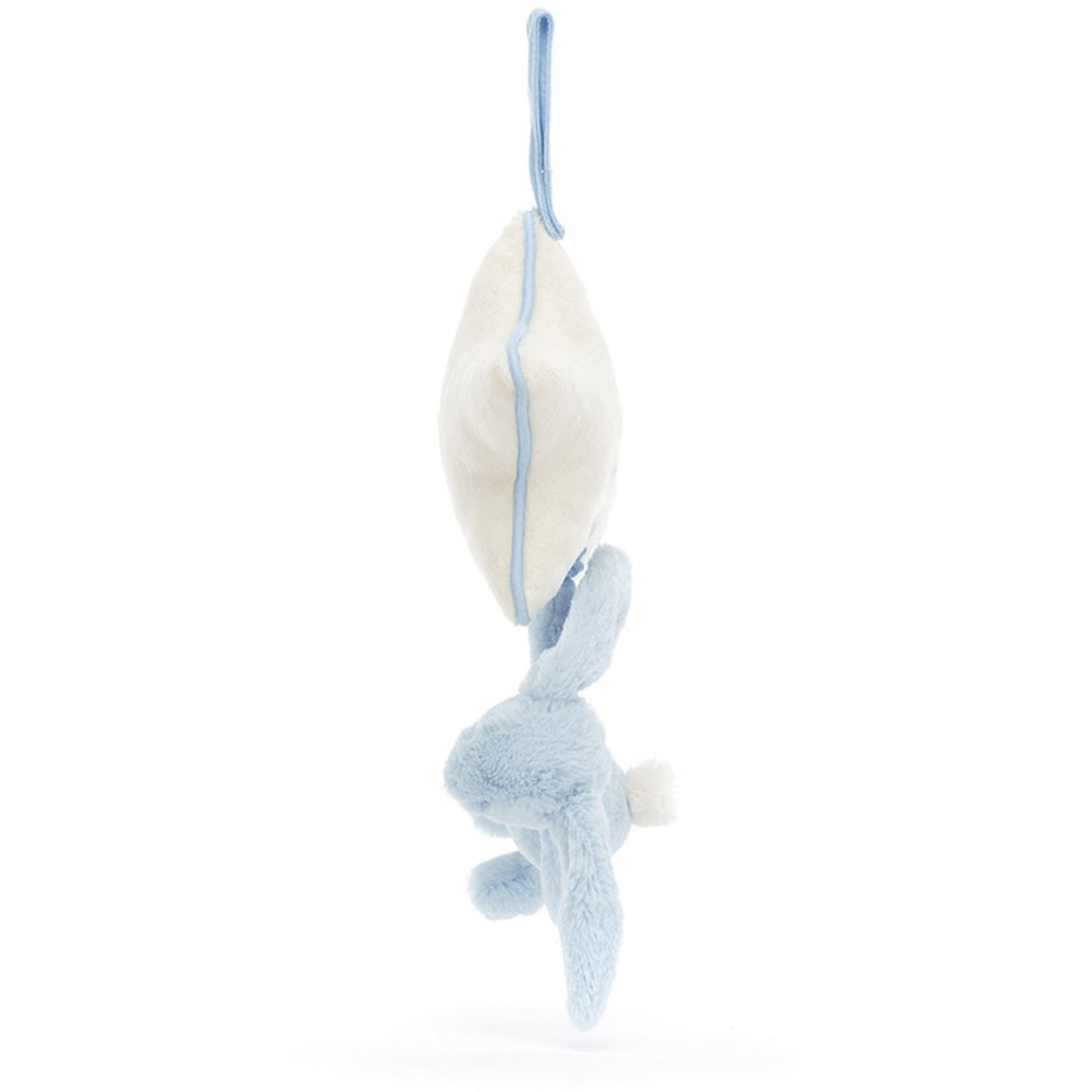Køb Jellycat Bashful Blue Kanin Musikuro