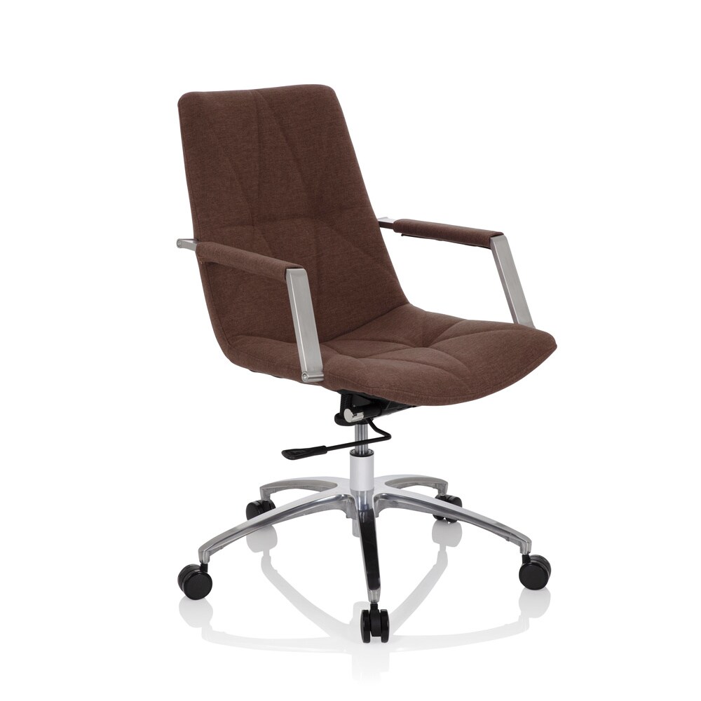 Home Office Bürostuhl SARANTO II Stoff mit Armlehnen hjh OFFICE