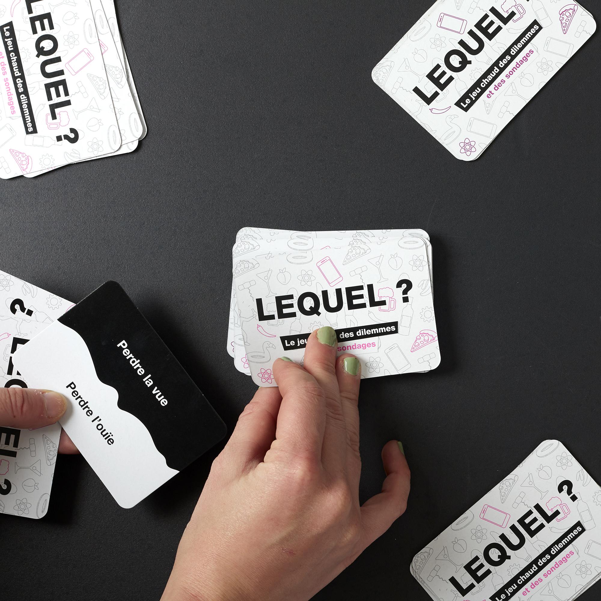 JEU DU DILEMME X50 CARTES