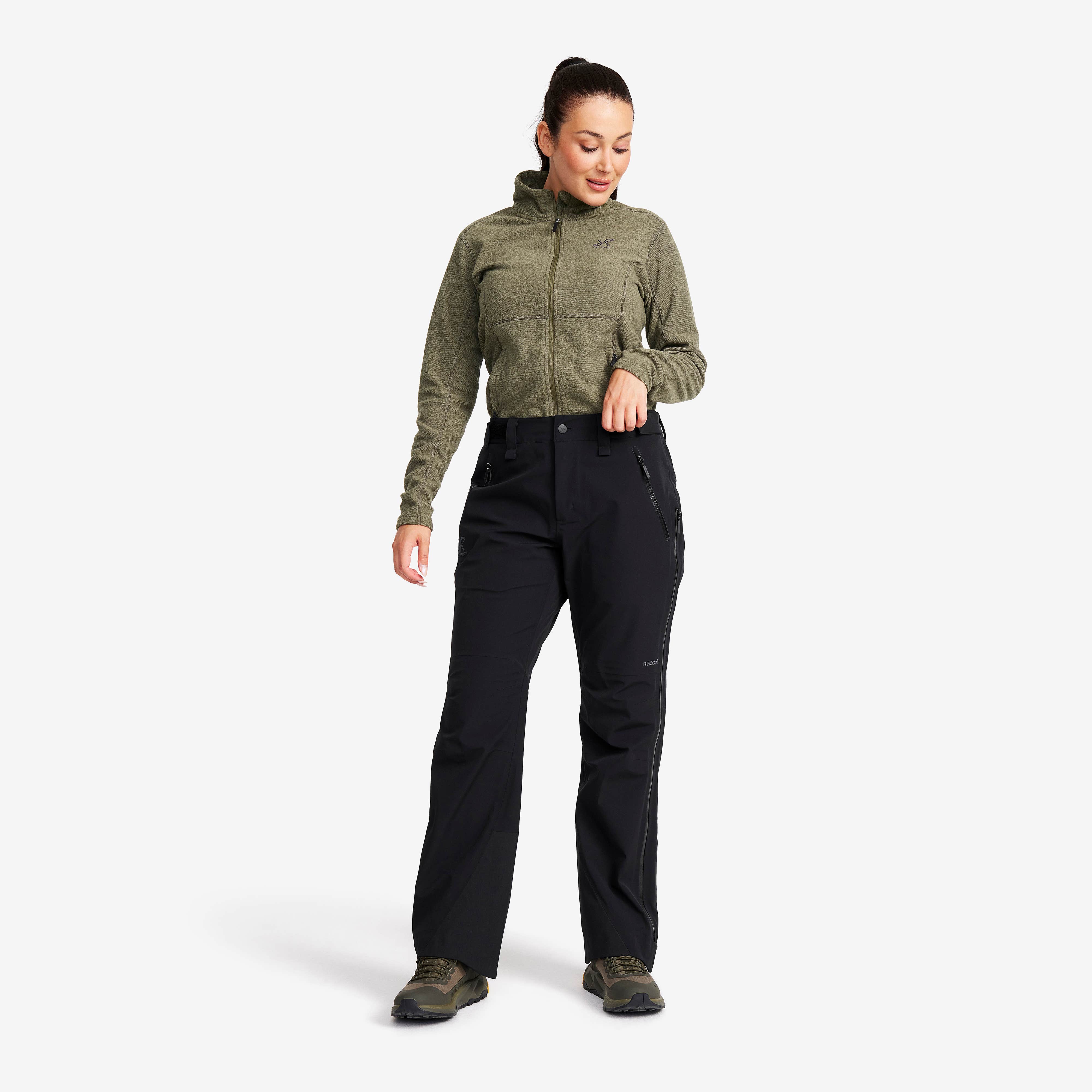 Cyclone Zip-up 3L Pants Dame Black