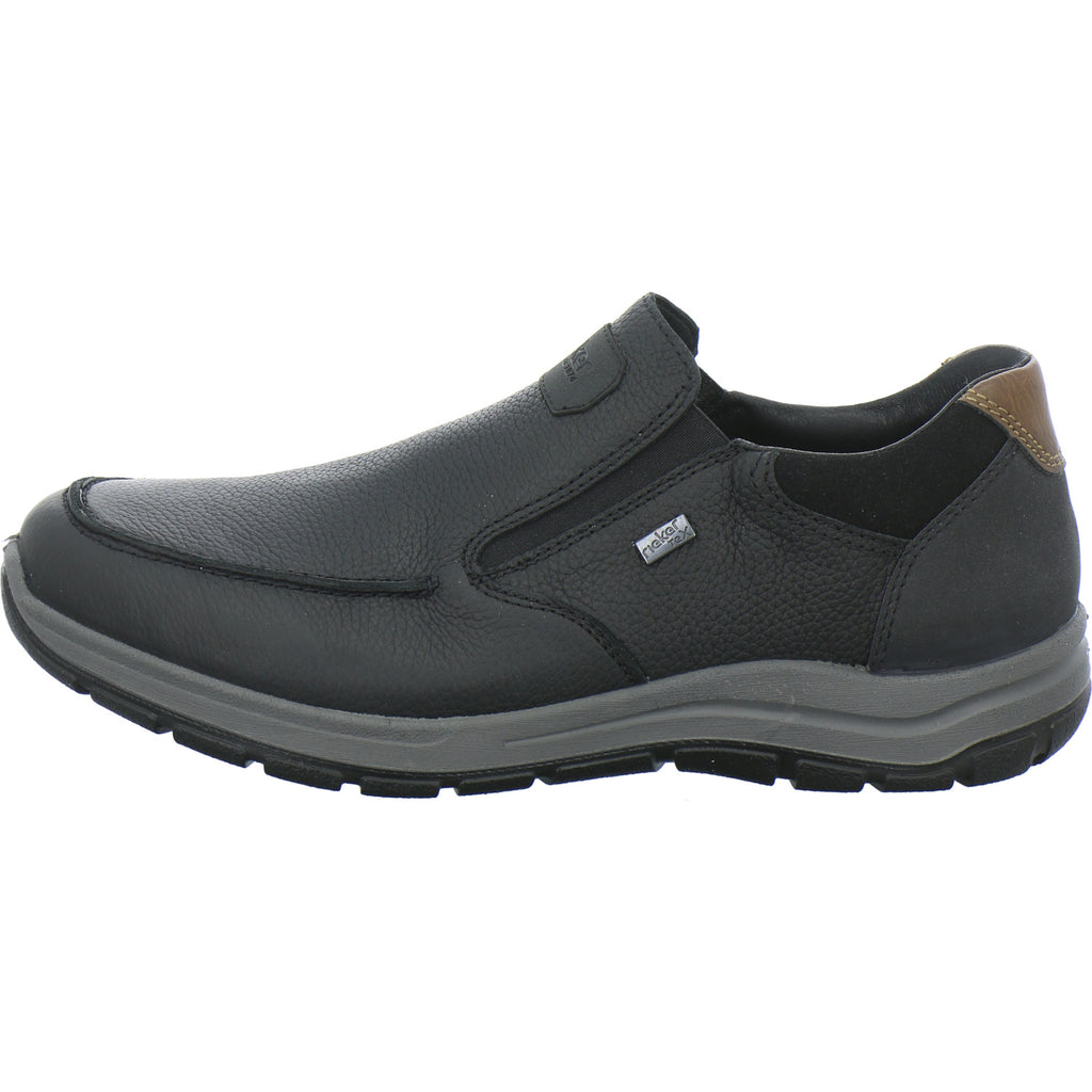 Rieker Slipper Herren Schwarz