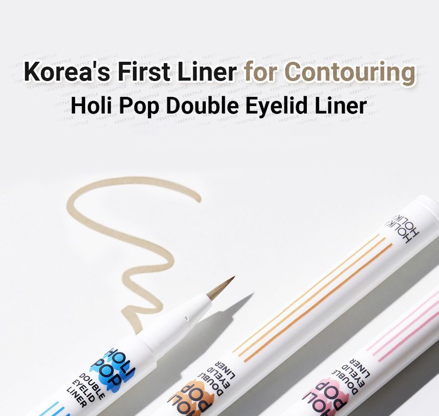 HOLIKA HOLIKA - Holi Pop Double Eyelid Liner - 3 kleuren