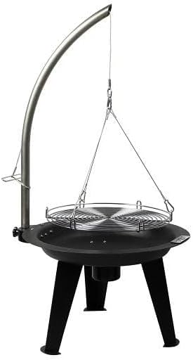 TrendLine Schwenkgrill Twister XL 54 cm Holzkohlegrill Standgrill Dreibein Grill
