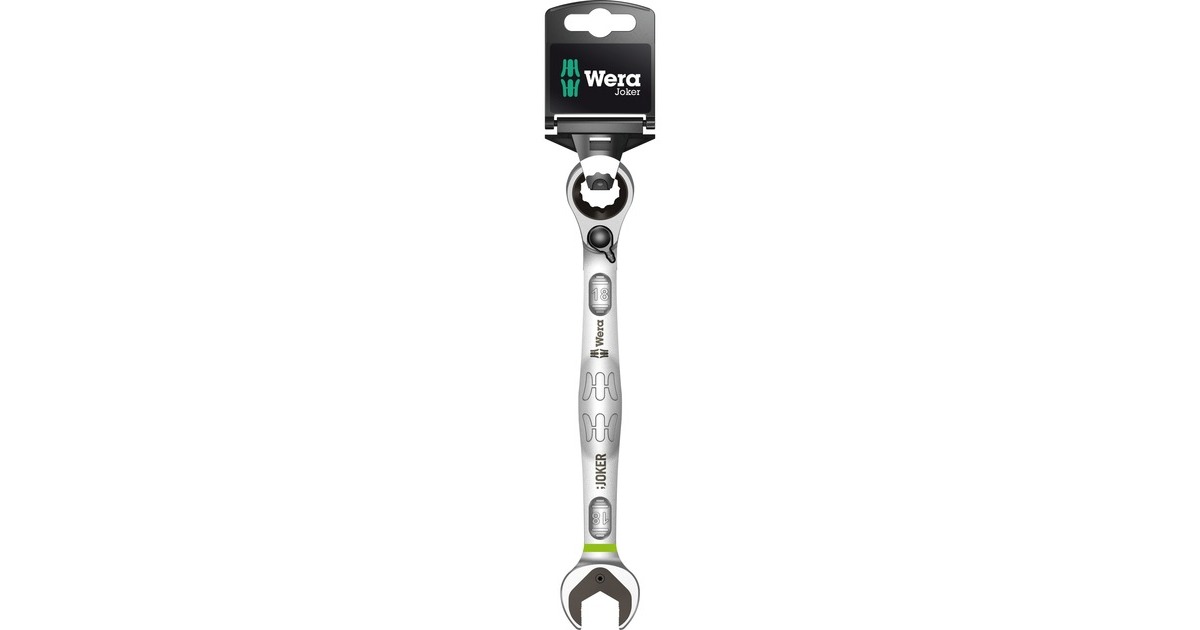 WeraJoker Switch Steek- en ringratelsleutel moersleutel  (Sleutelbreedte 18)
