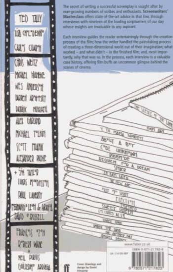 Screenwriters' Masterclass: Screenwriters Discuss their Greatest Films (Paperback)