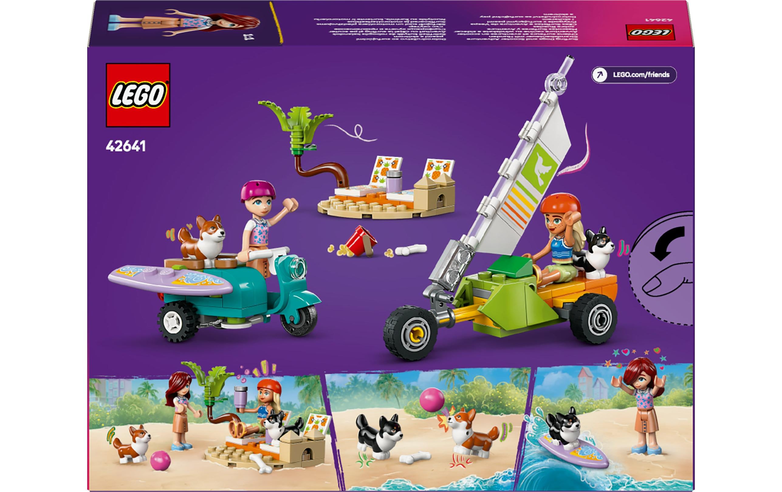 Friends Strandabenteuer mit Hunden 42641Vielseitiges Spielset für Freundschaftsgeschichten und jede Menge Rollenspiele