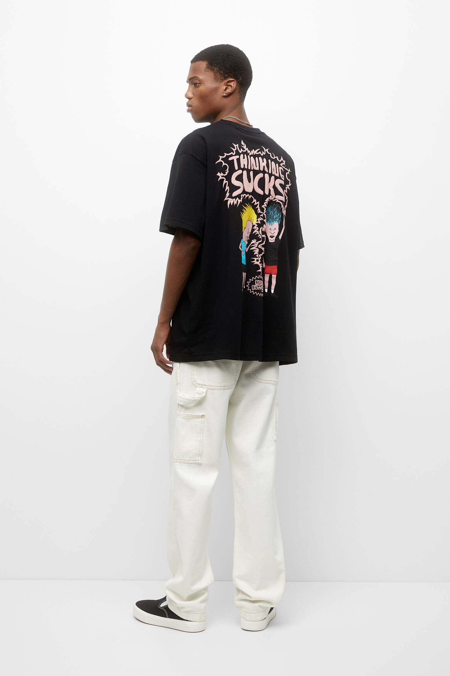 CAMISETA BEAVIS E BUTT-HEAD - PRETA