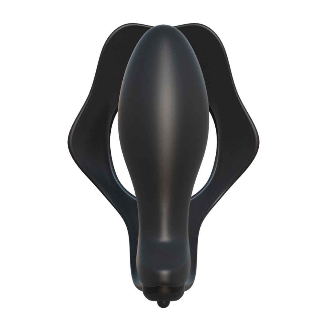Penisring mit Analplug 
