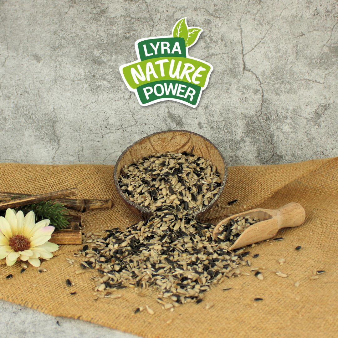 Lyra Pet® Sonnenblumenkerne schwarz & geschält Mix