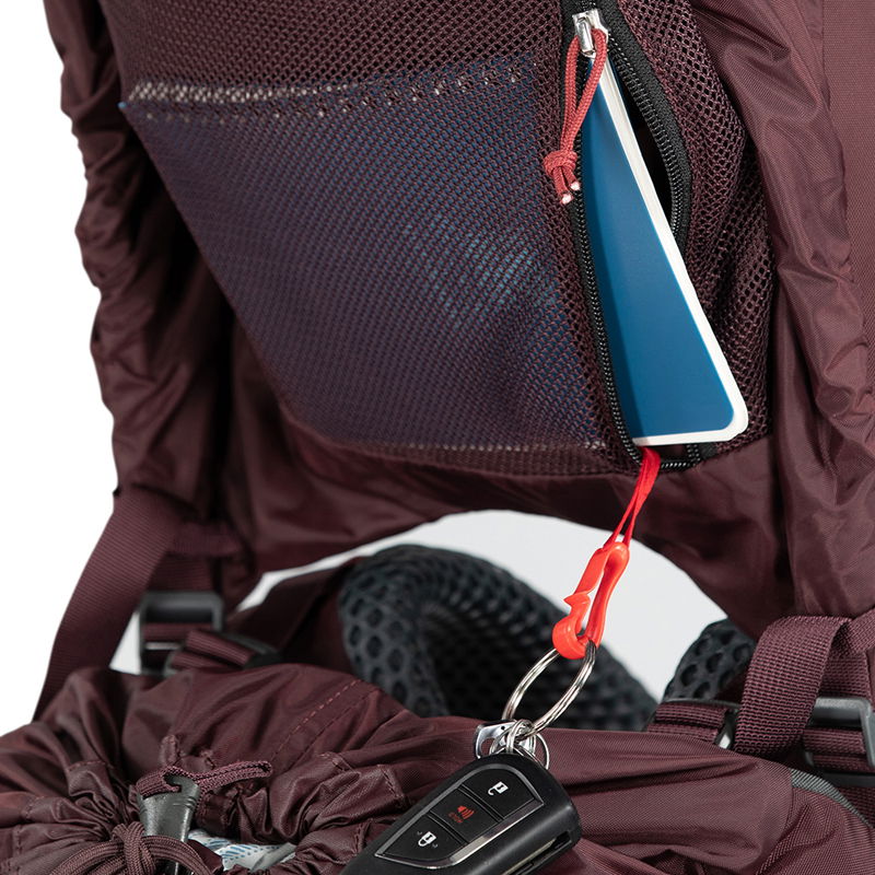 Osprey Kyte 58 vandrerygsæk, dame 58 L (Elderberry / Purple)