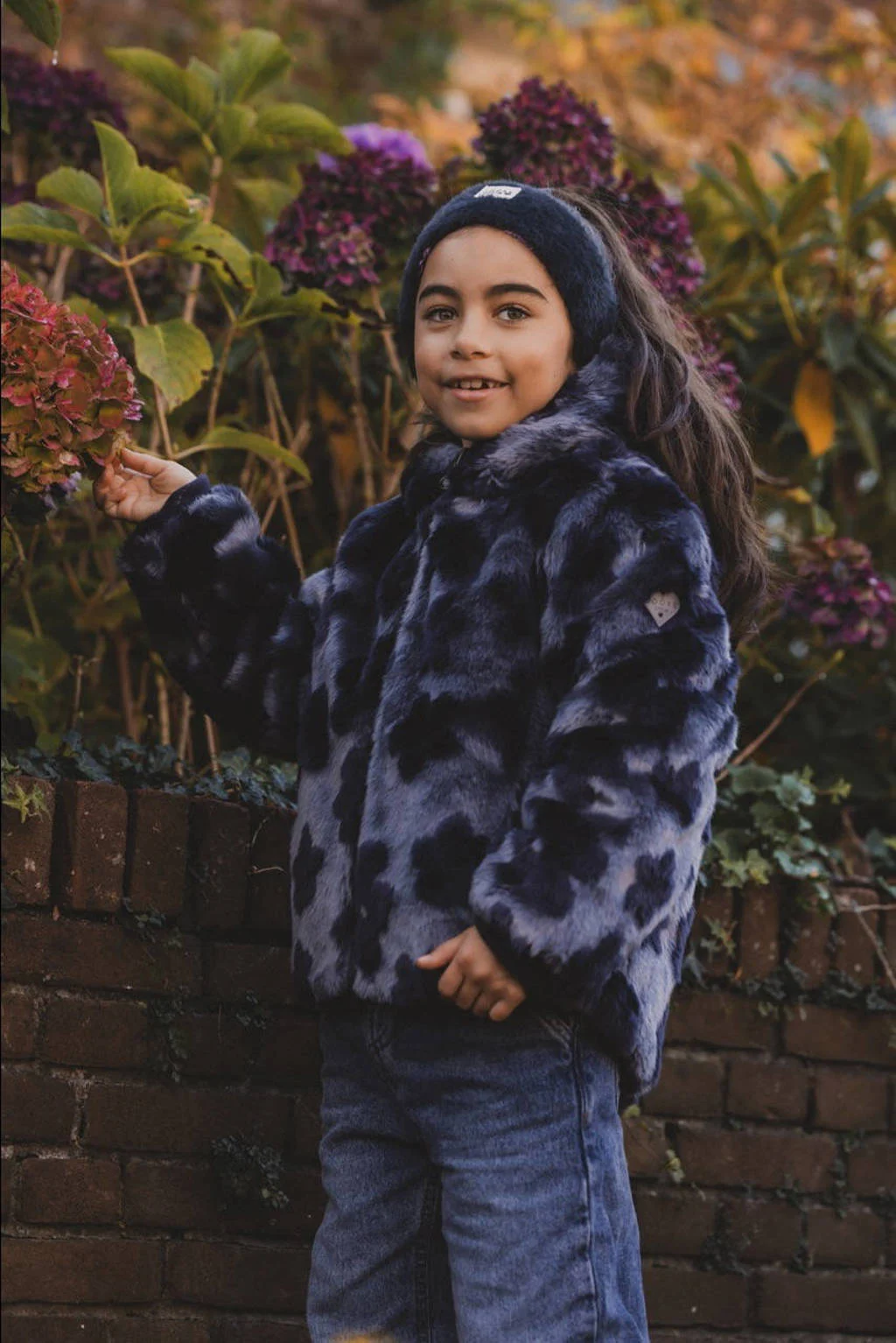 LOOXS little winterjas donkerblauw