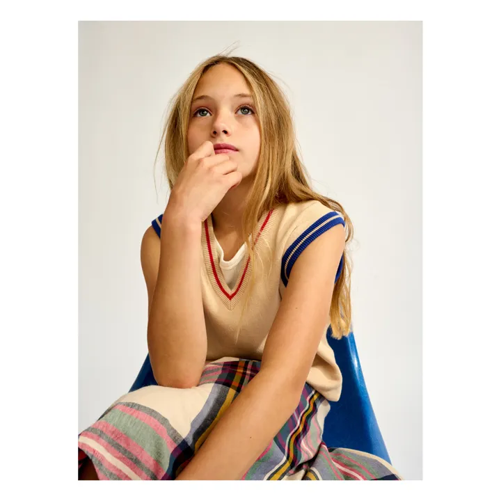Bellerose Pull Sans Manches Goc | Beige