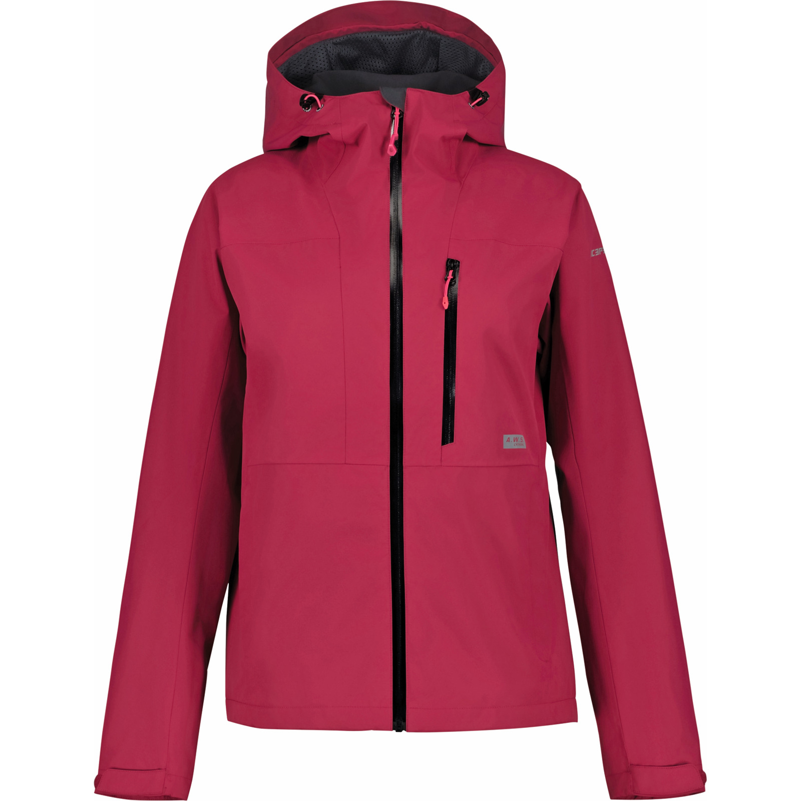 Icepeak Damen-Regenjacke Bandera himbeer, 48