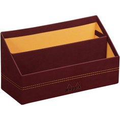 Rhodiarama Porte-courrier en simili cuir - couleur