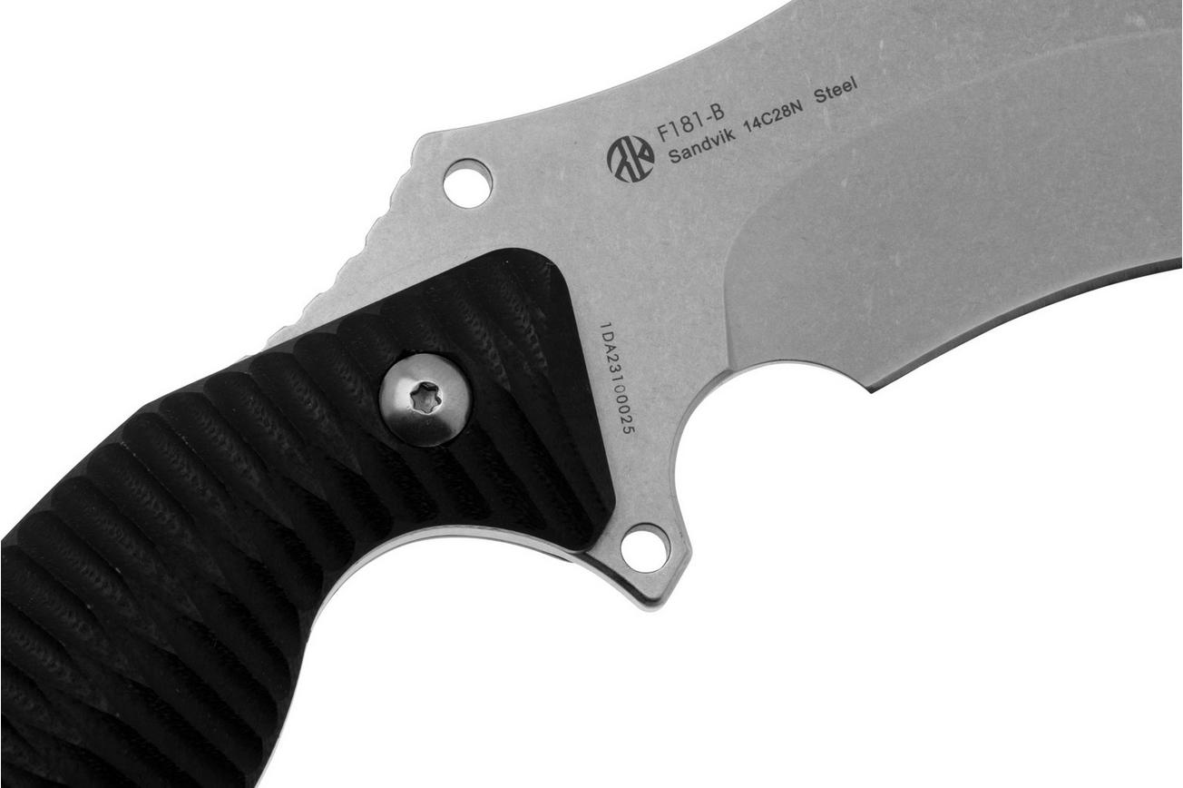 Ruike F181-B 14C28N, Black G10, tactisch mes