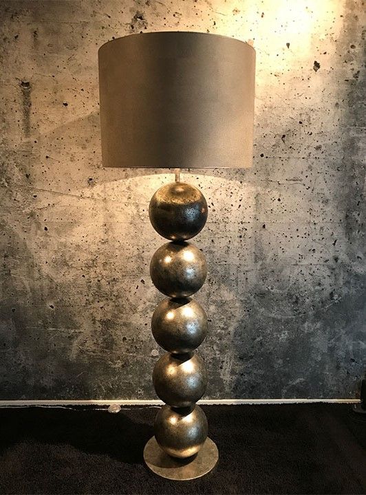Vloerlamp LB991VLS-C Boss  | Leclercq & Bouwman⌀25  x H187 cm