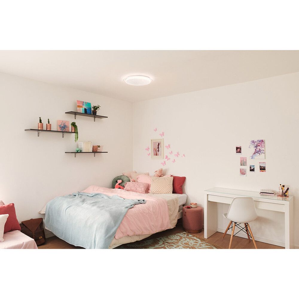 LED-PLAFOND LEDVANCE ORBIS SPARKLE SMART+ WIFI 47CM HVIT