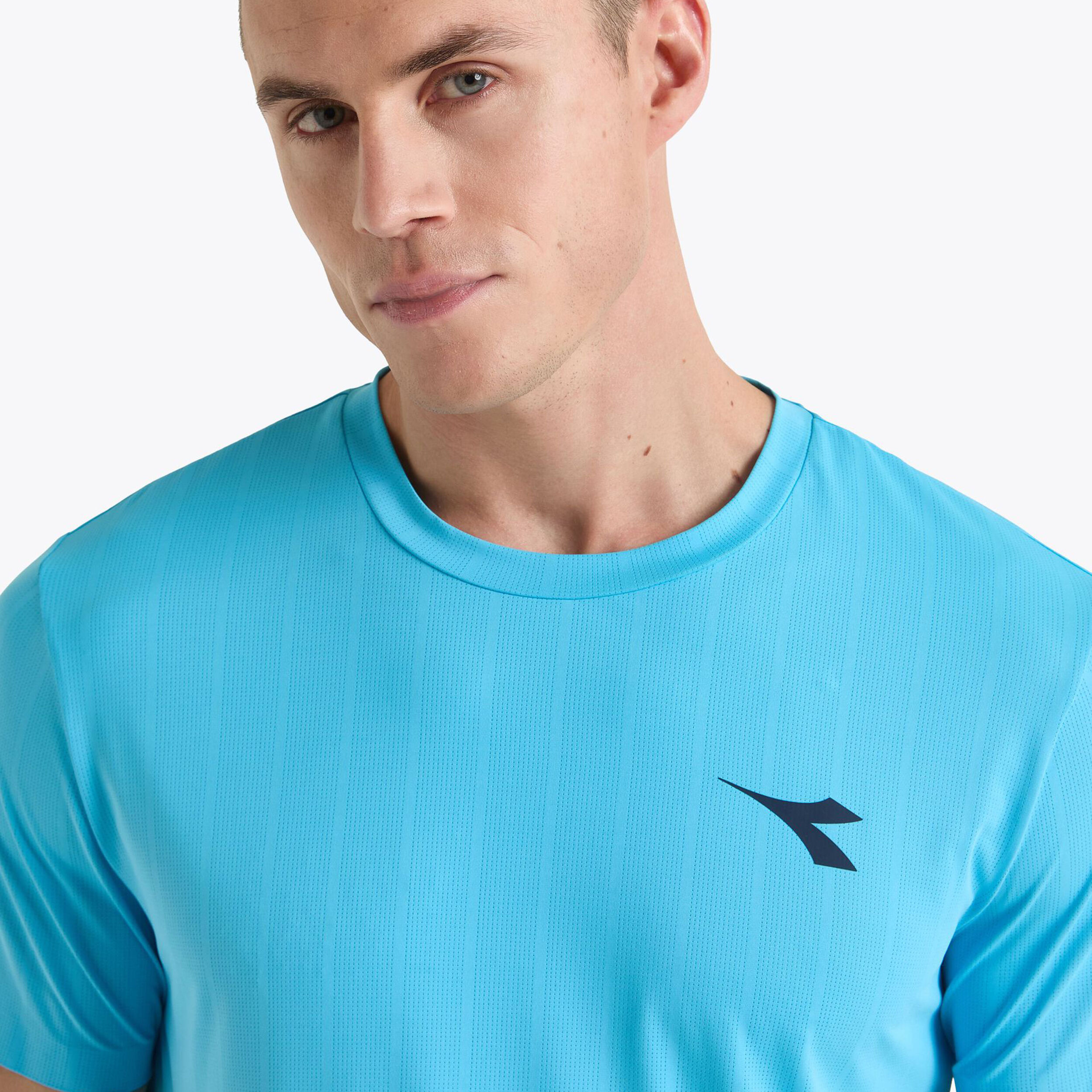Diadora Icon T-shirt Hommes - Bleu Clair