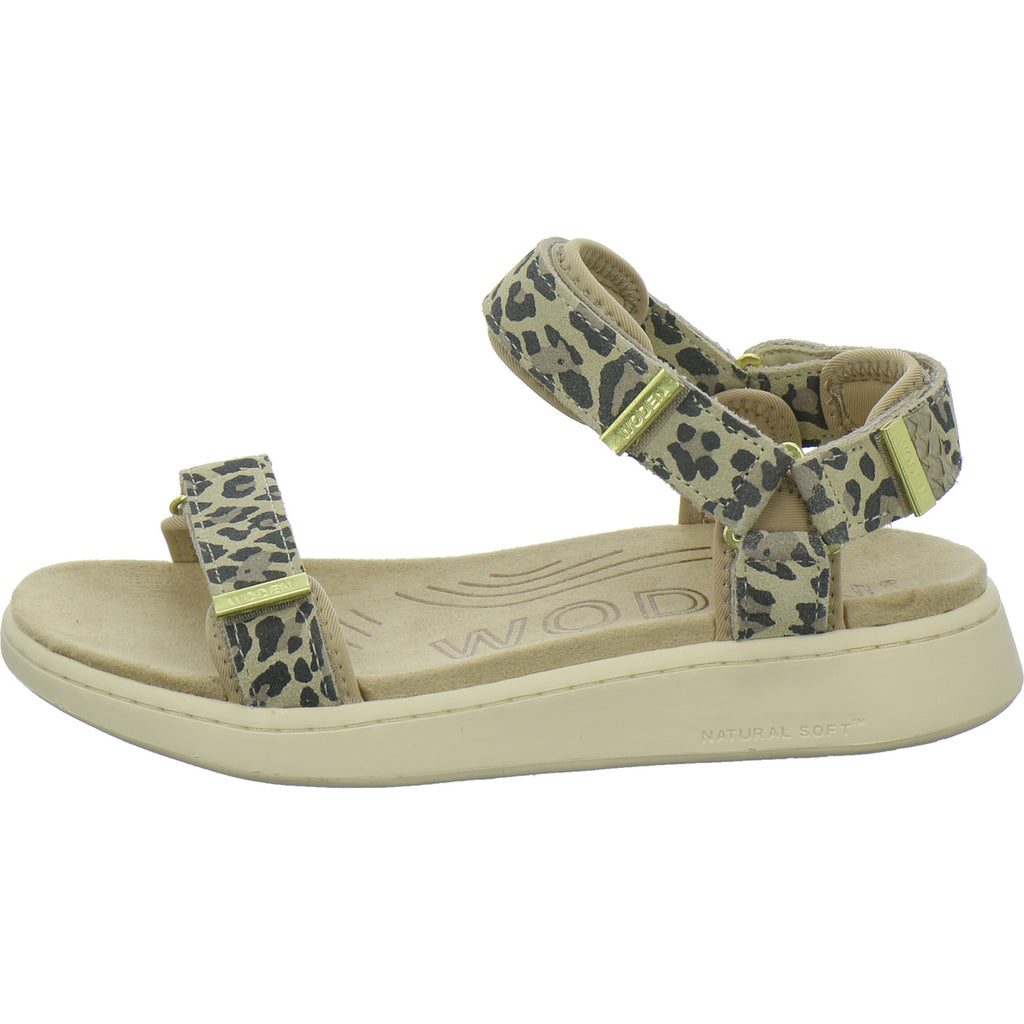 Woden Sandaletten Damen Line animal