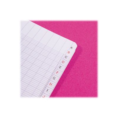 Clairefontaine - Répertoire à spirale 17 x 22 cm - 100 pages - grands carreaux (Seyes) - disponible dans différentes couleurs