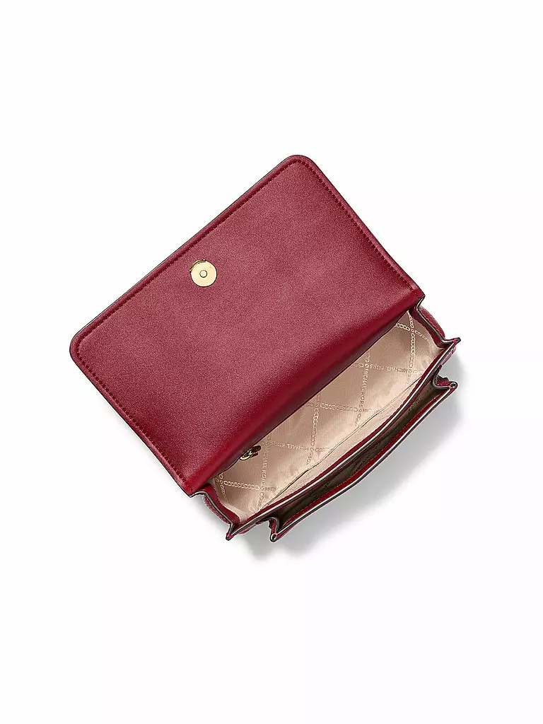 MICHAEL KORS Ledertasche - Mini Bag CLAIRE dunkelrot