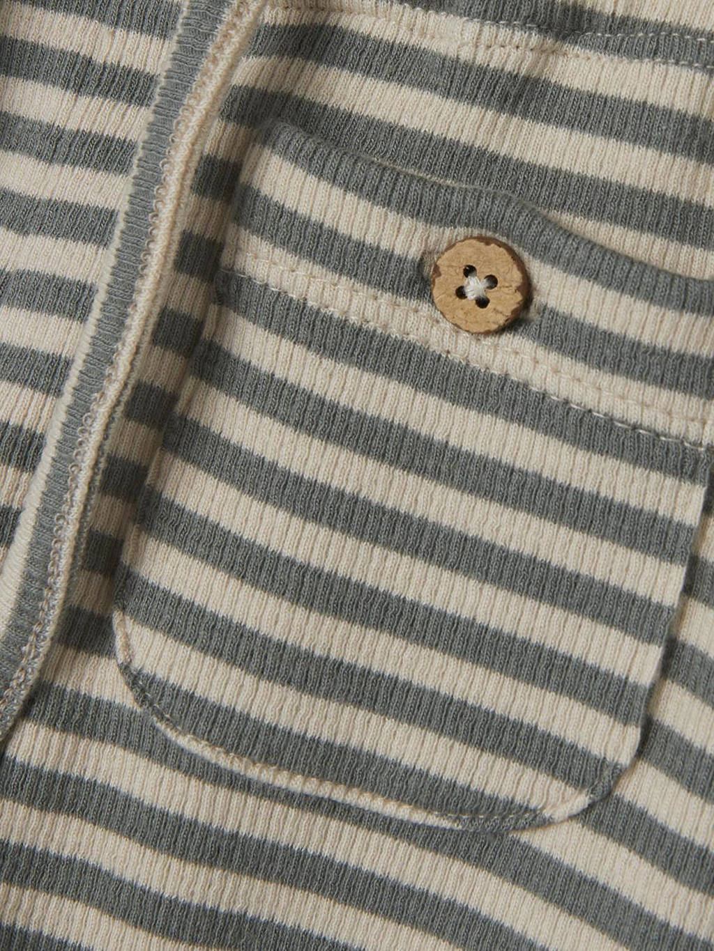 LIL' ATELIER baby gestreepte broek NBMGAGO groen/beige