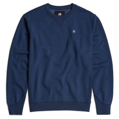 Sweatshirt homme Premium Core BLEU G-STAR