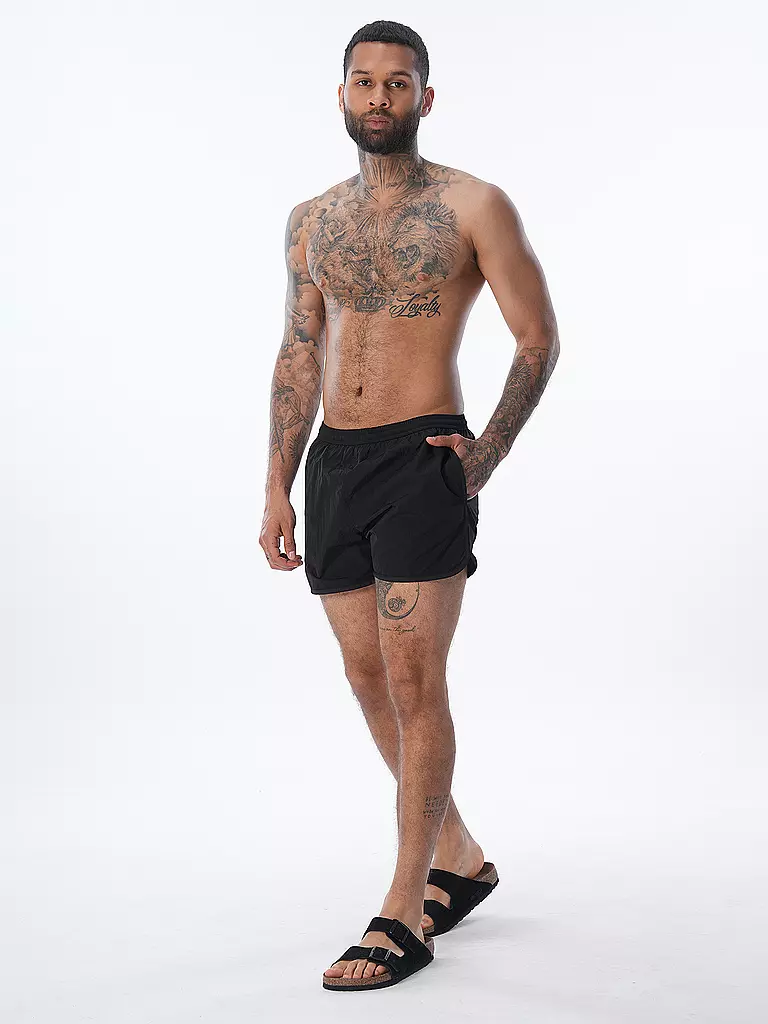 AMI PARIS Badeshorts schwarz
