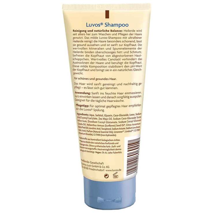 Luvos Naturkosmetik mit Heilerde Haarshampoo, 30 ml