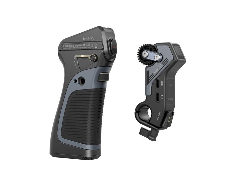 Smallrig MagicFIZ Wireless Follow Focus Handgrip Kit Präziser und latenzarmer Follow Focus für Videoaufnahmen