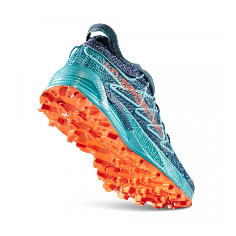 La Sportiva MUTANT - Chaussures trail Femme storm blue/cherry tomato