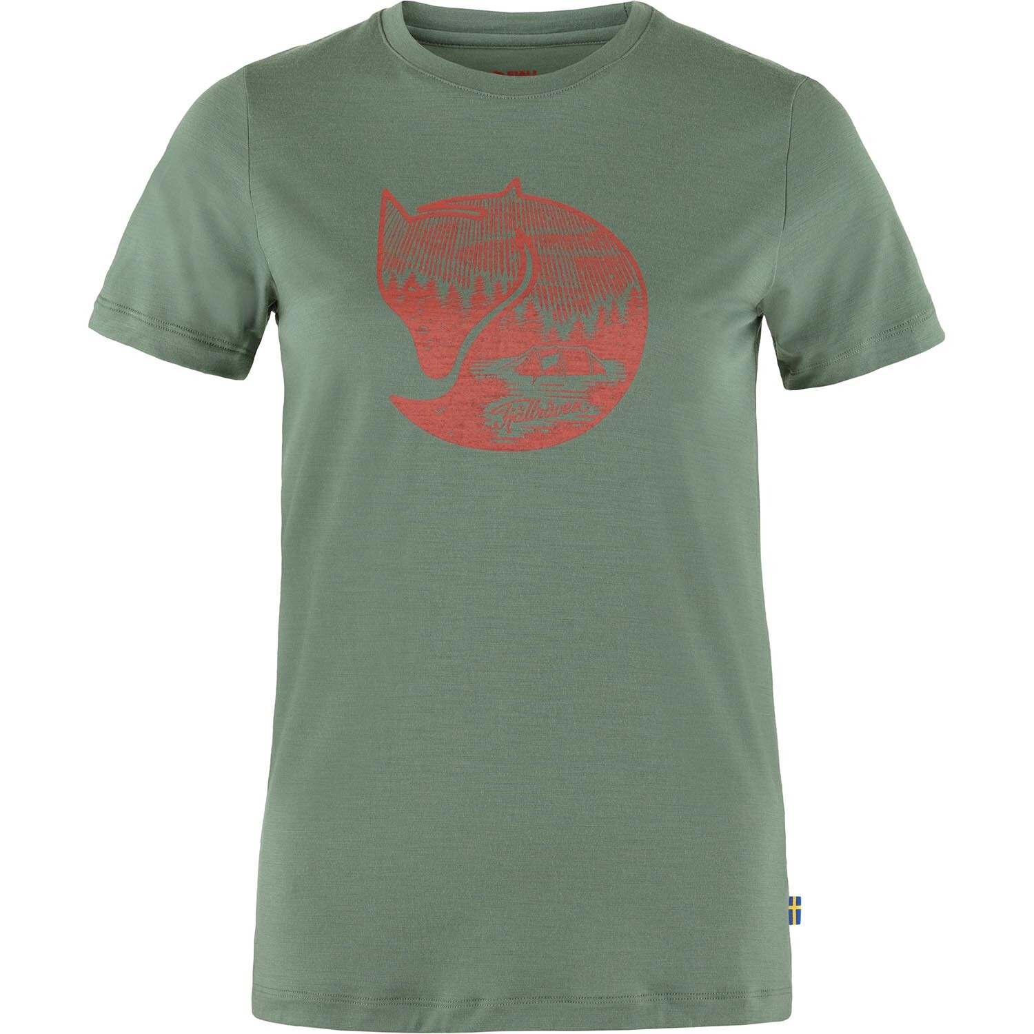 Fjällräven Womens Abisko Wool Fox S/S