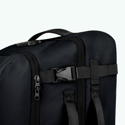 Valise souple 2 roues small Berlin noir