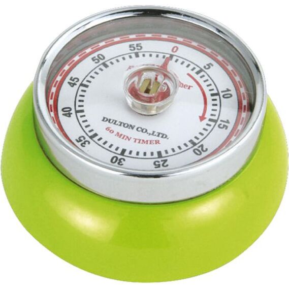 Minuteur aimanté Vert Kiwi