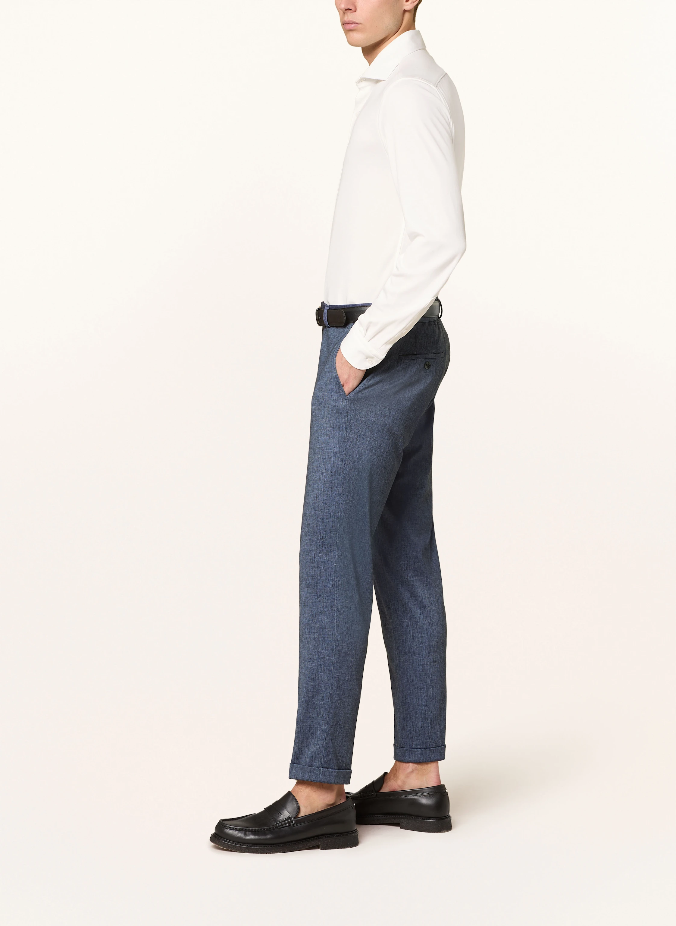 CG - CLUB of GENTS Anzughose CG CLOW Slim Fit aus Jersey