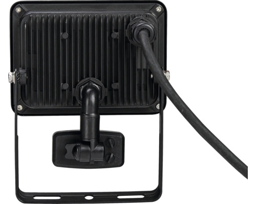 LED-sensorwandlamp IP44 30W 4950 lm 4000 K neutraal wit, netsnoer 3G1,0 mm² H05RN-F 0,3 m + snelsluiting, afmetingen (B x D x H): 153 x 65 x 191 mm