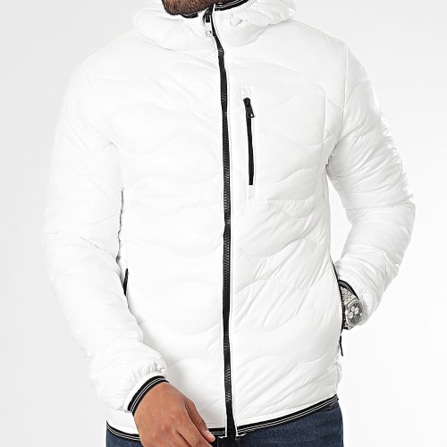 Doudoune Capuche Blanc