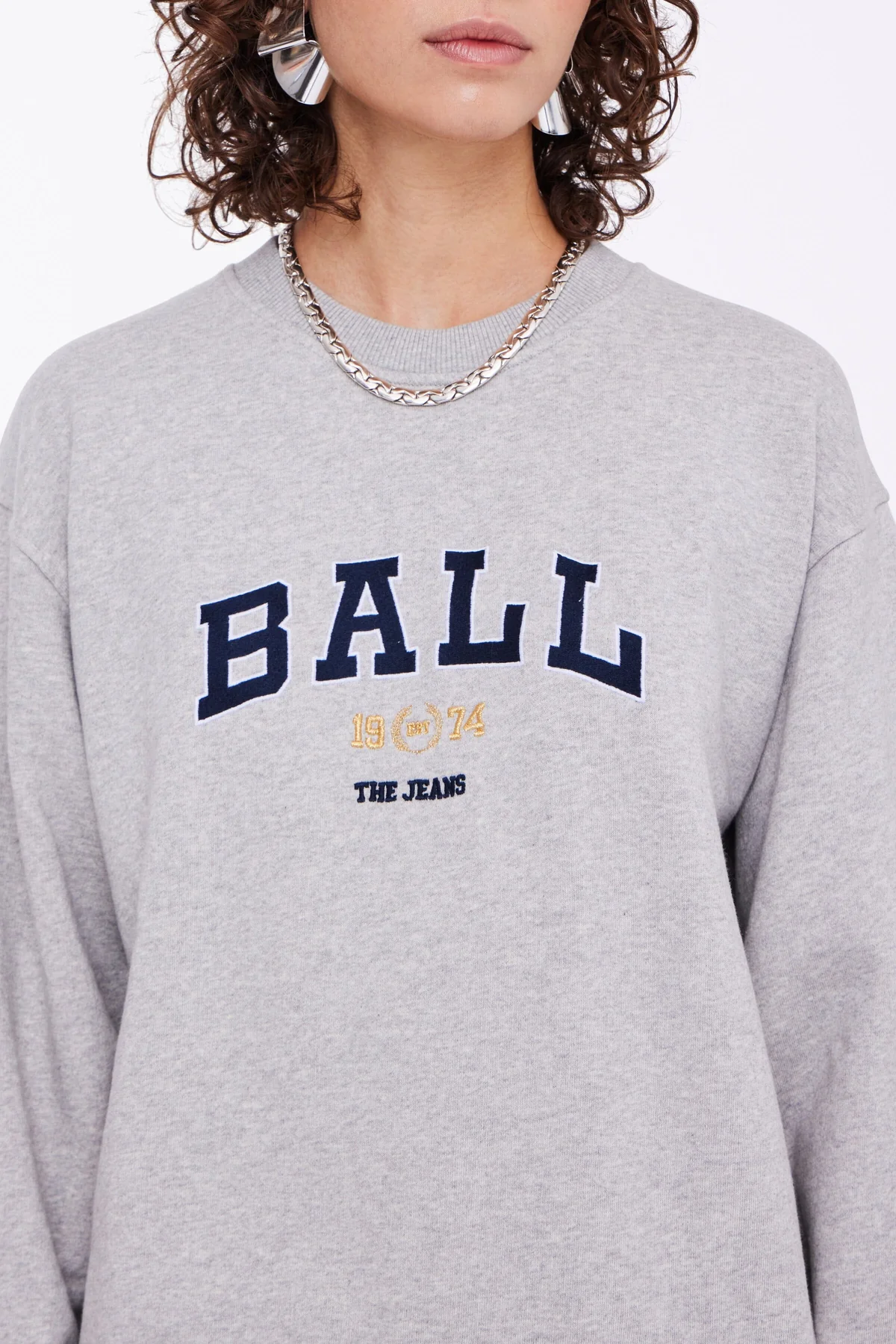 Ball Baltaylor Sweatshirt 204054 medium grey melange