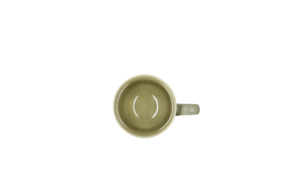 Kaffeetasse Shoku 330 ml, 6 Stück, GrünTassen-Set aus Steinzeug