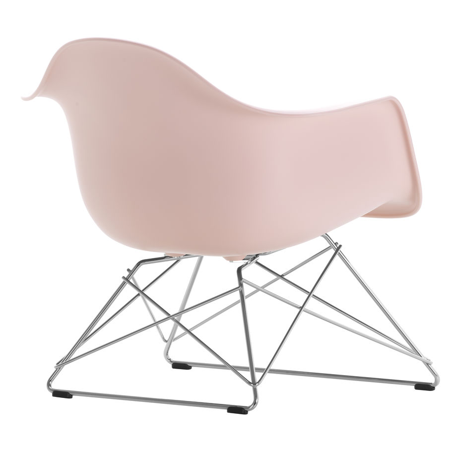 Fauteuil LAR RE chroom Pale Rose